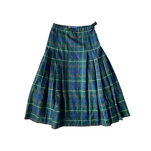 PENDLETON Signature Tartan 100% Virgin Wool Skirt Size 8